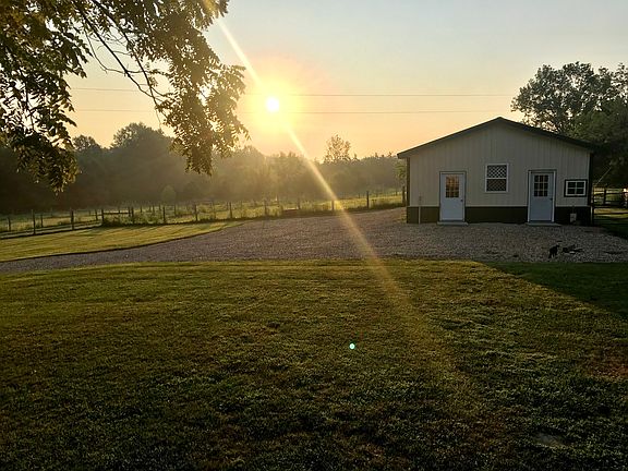 View from the back porch