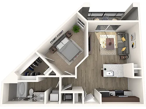 Floor plan The Martini