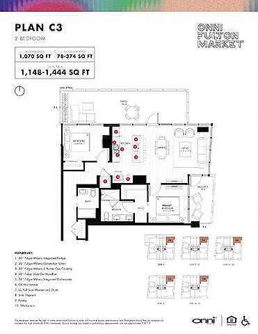 Floor plan Plan C3