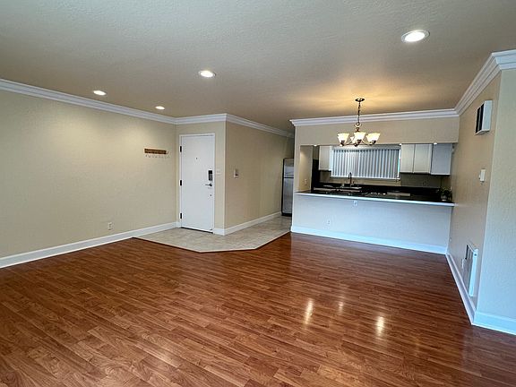 Living area & dining room