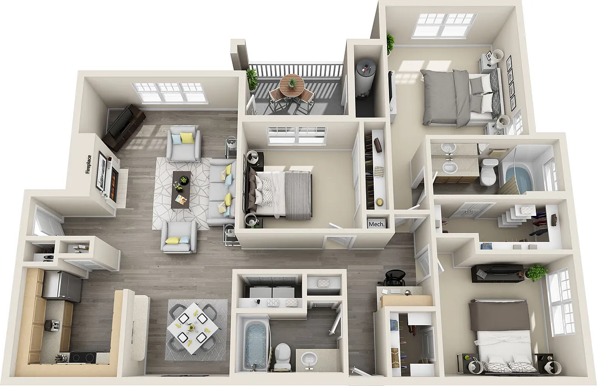 Floor plan C2D- Select