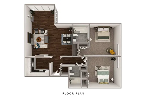 Floor plan Van Gogh