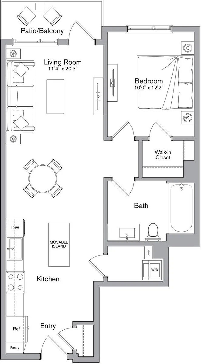 Floor plan A10