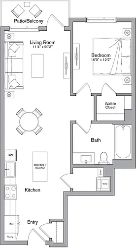 Floor plan A10