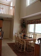 soaring ceiling in kitchen