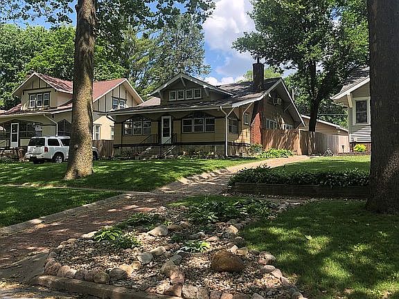 front view from Thompson Ave