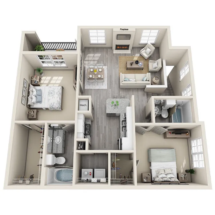 Floor plan Cherry Blossom