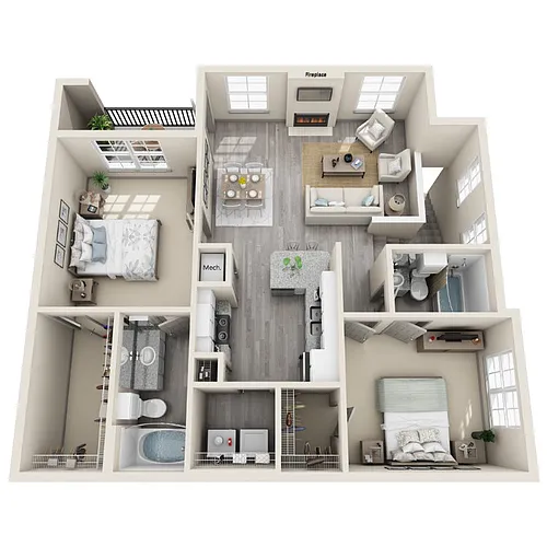Floor plan Cherry Blossom