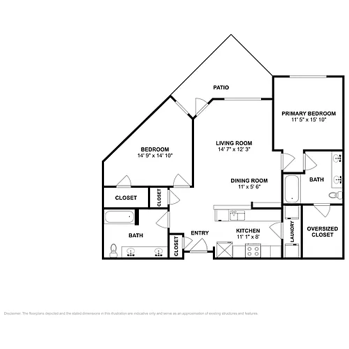 Floor plan Cherie