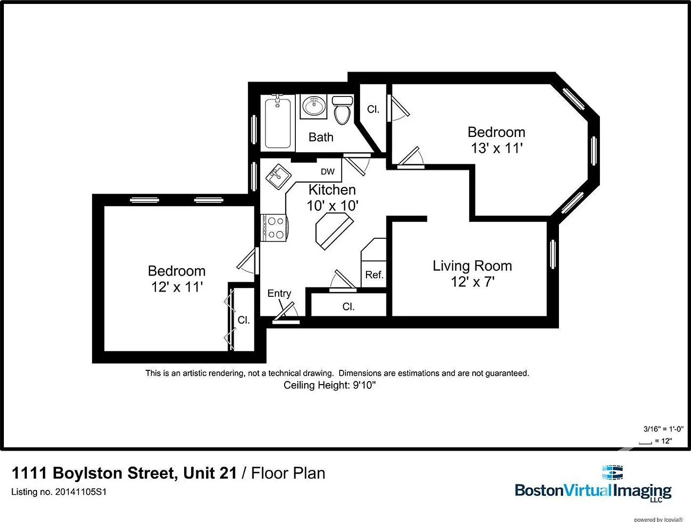 Nicely renovated 2 bed in the heart of Fenway! — Photo 3