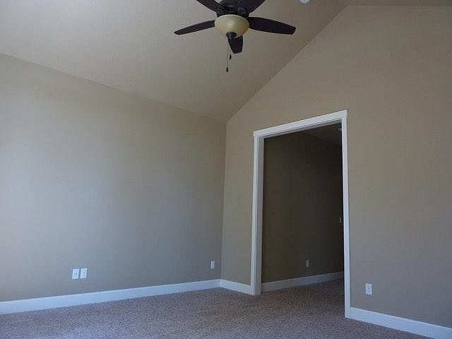 Master bedroom, with shower and large tub