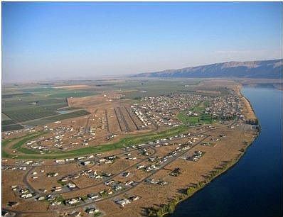 Arial View of Desert Aire