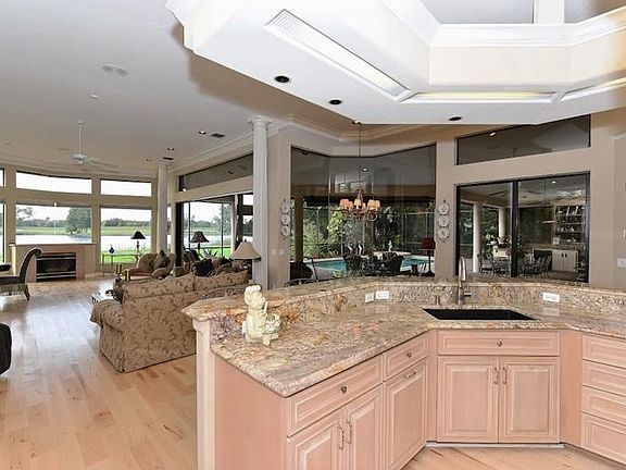 Wow views from kitchen, family room and breakfast nook.
