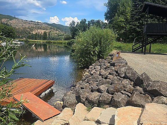 Grand Stone Steps to Dock