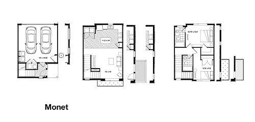 Floor plan Monet I