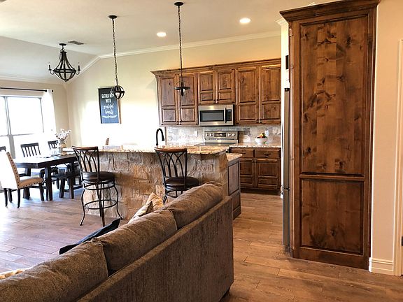 From living room to kitchen