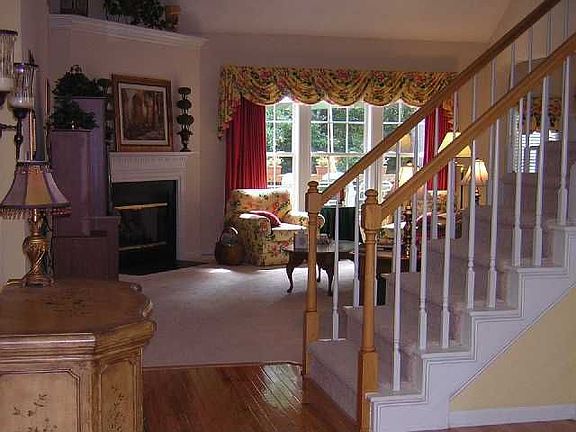 2 story Family Room from Foyer View