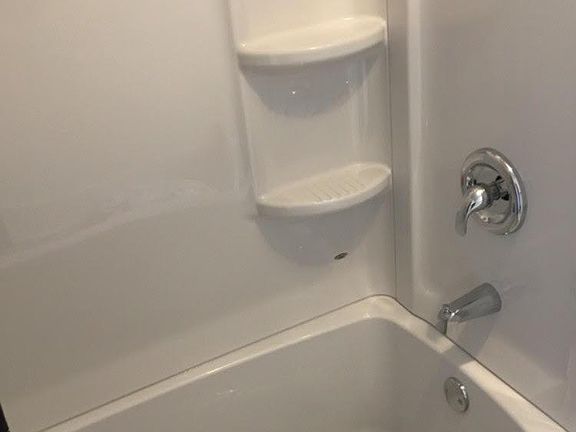 Brand new shower