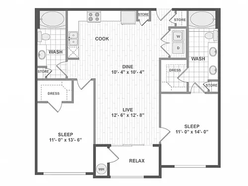 Floor plan C4