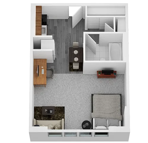 Floor plan Studio