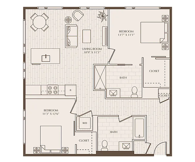 Floor plan B17H