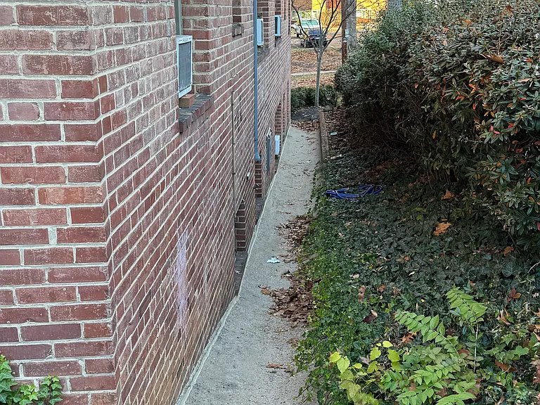 side of building