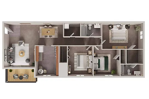 Floor plan The Willow
