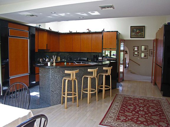 custom updated kitchen