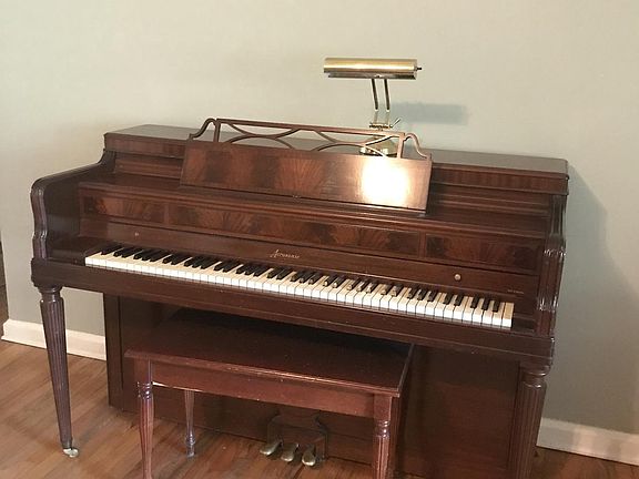 Piano will stay with the house