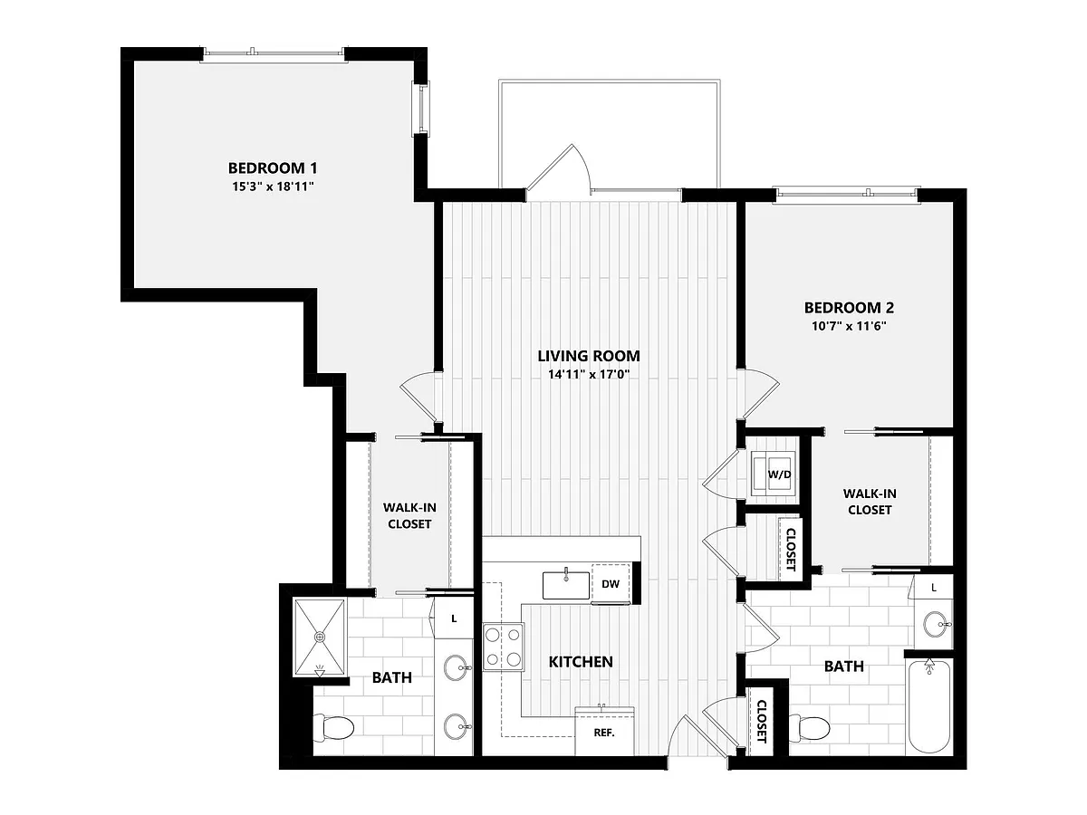 Floor plan B7