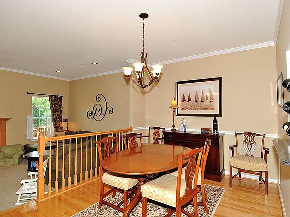 Dining Room with Custom Moldings