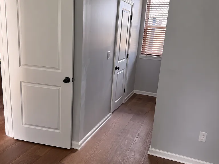 Second bedroom hall and closet