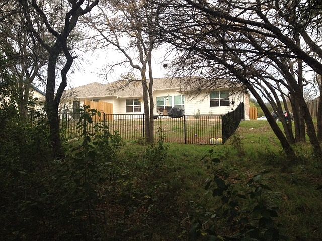 View from back of the lot