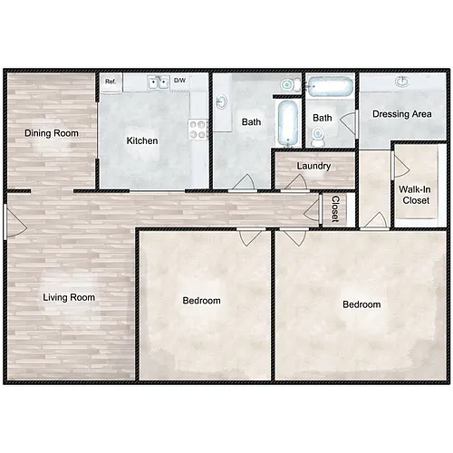 Floor plan The Palm