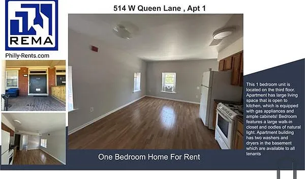 516 W Queen Ln #1