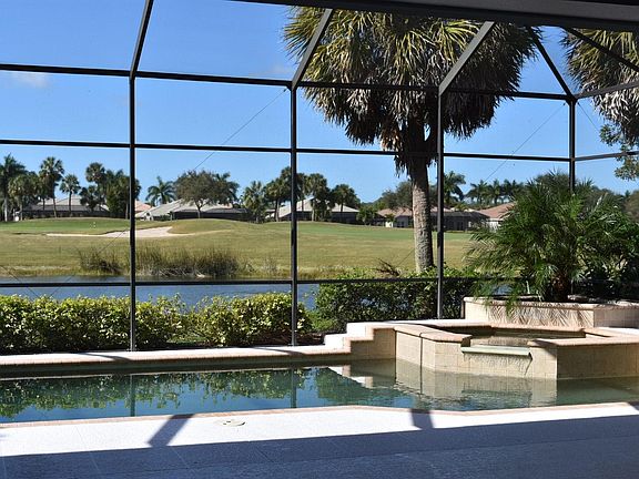 pool and 8th hole view