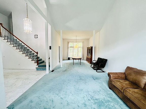 Great room, dining room