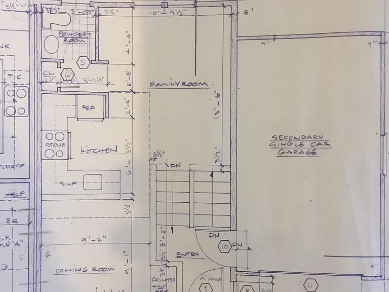 Main level layout
