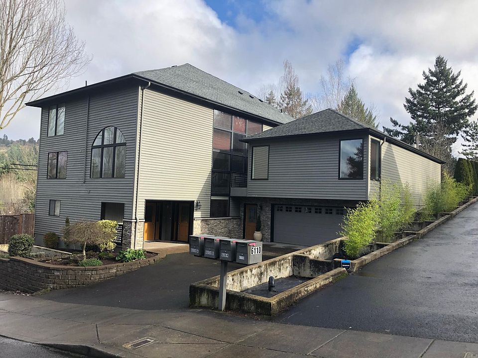 condo on right above double car garage