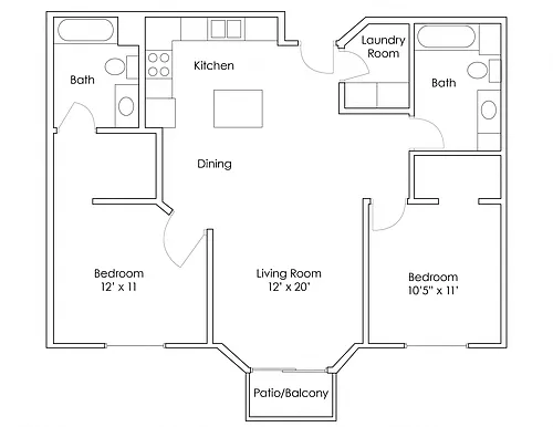 Floor plan B1