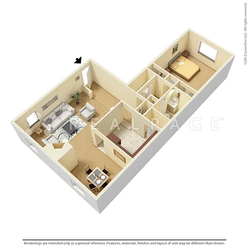 Floor plan Adams House II