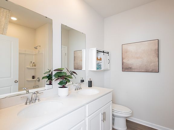 The Northbrook floorplan with the Elemental White interior package modeled at Kendall Farms.