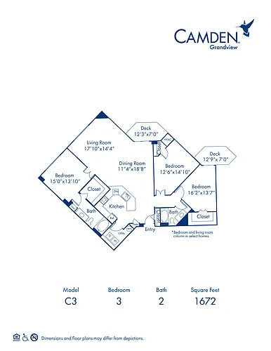 Floor plan C3
