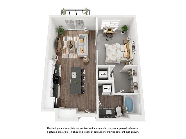 Floor plan The Crane