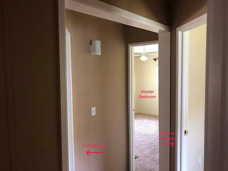 Three Bedrooms.