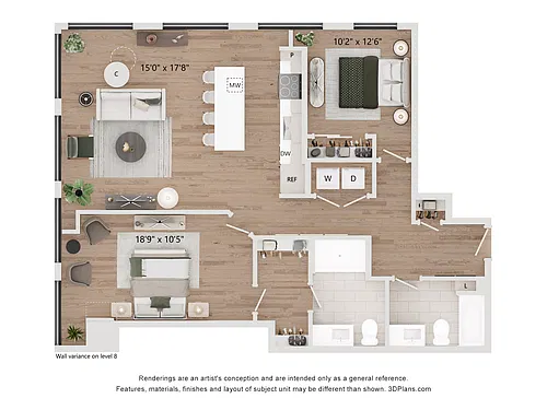Floor plan F061