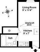 1st image of 203 W 87th St APT 38