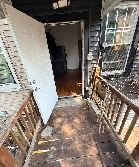 When barbequing- this is your look inside to your brand new kitchen
