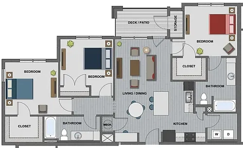 Floor plan Walker