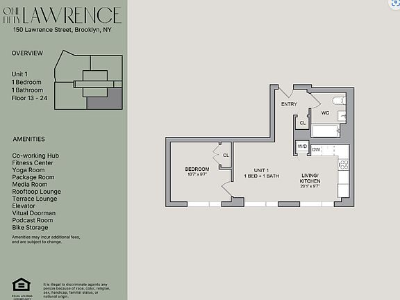 2nd image of 150 Lawrence St #1561